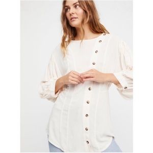 NWT Free People Get Together Tunic Ivory